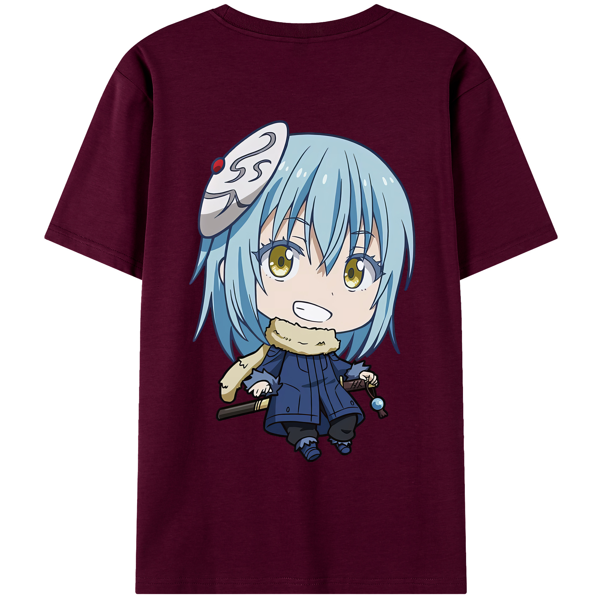 （画像用） 転スラ Regarding Reincarnated to Slime レディース半袖Tシャツ(バックプリント)